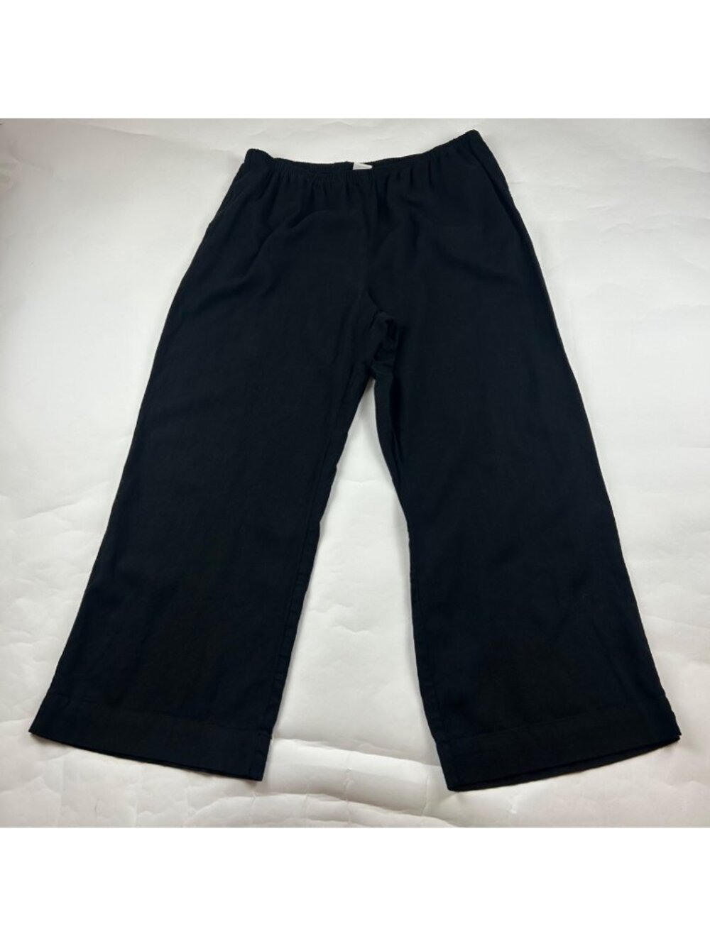 A New Day Black Linen Blend Wide Leg Lounge Pant XXL - Picture 1 of 8